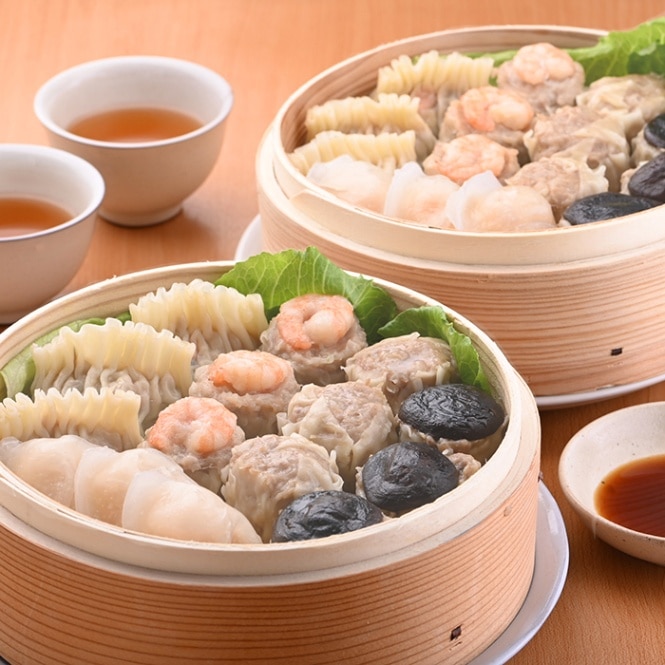 【送料無料/冷蔵】通販限定 重慶飯店 重慶飲茶 5種15個入Ｗ（2箱）セット　点心セット ギフトセット お取り寄せグルメ 中華点心 中華惣菜