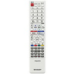 シャープ 液晶テレビ用 リモコン＜ホワイト系＞（LC-24R30-W） 0106380481【定形外郵便発送】