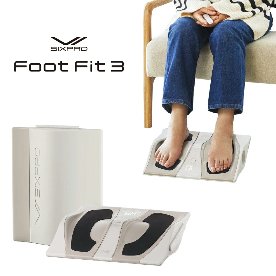 新品　SIXPAD FootFit3シックスパッド フットフィット３ Amazon.co.jp: SIXPAD Foot Fit 3 シックスパッド フット