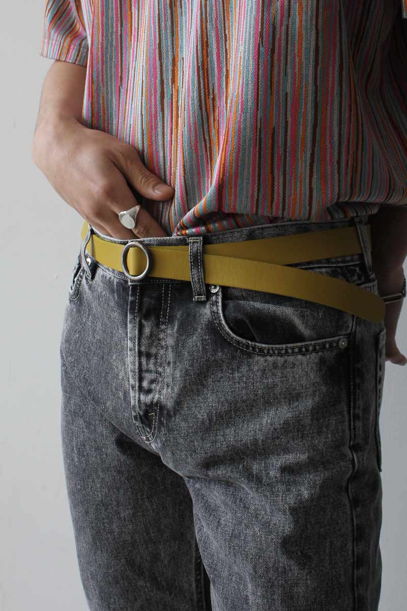 楽天市場】【メンズ新品】SEFR (セファ) CIRCLE BELT レザーサークル