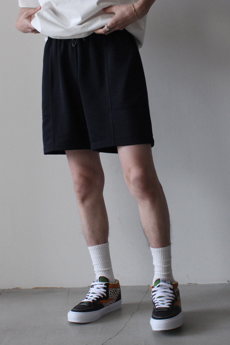 【SALE】【メンズ新品】LADY WHITE CO.（小母さん・白いこと・商会）TRACK SHORT イージーショーツ NAVY[NEW]