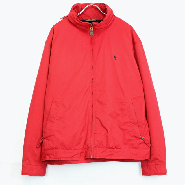 【中古】POLO BY RALPH LAUREN (ポロ バイ ラルフローレン) BATTING JACKET中綿ジャケット[SIZE:L USED]