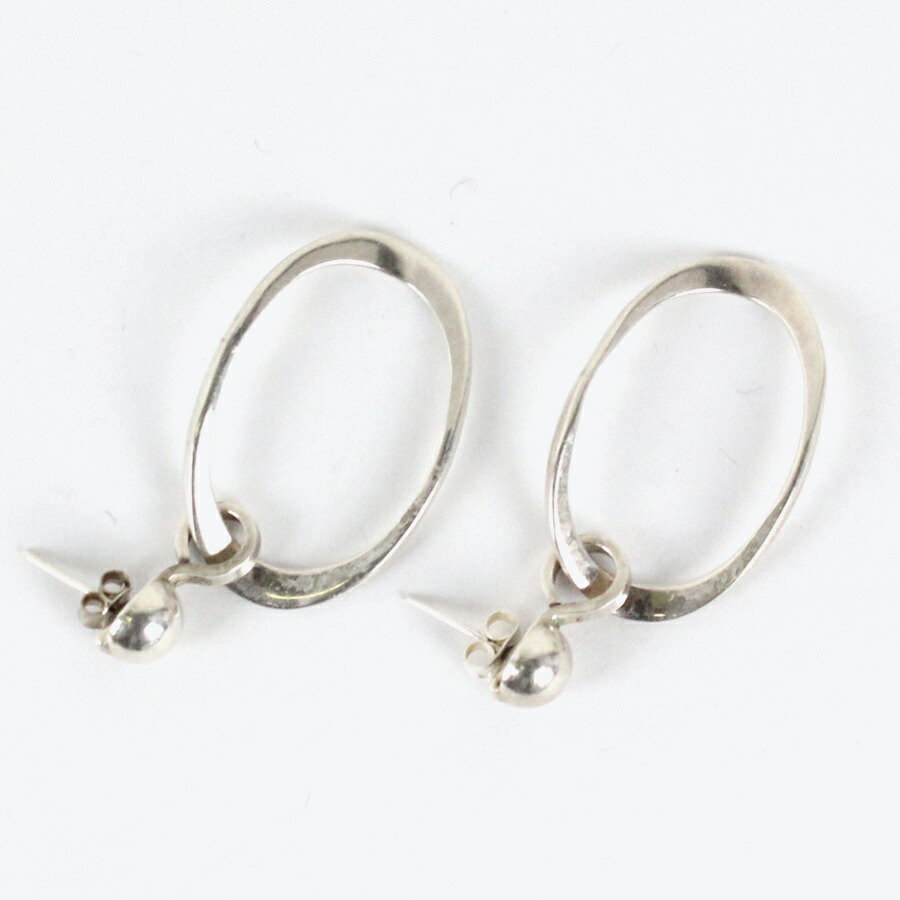 【中古】【WOMENS】(KA) VINTAGE SILVER (ヴィンテージ シルバー) 925 SILVER EARRINGS シルバー イヤリング [SIZE:O/S USED]