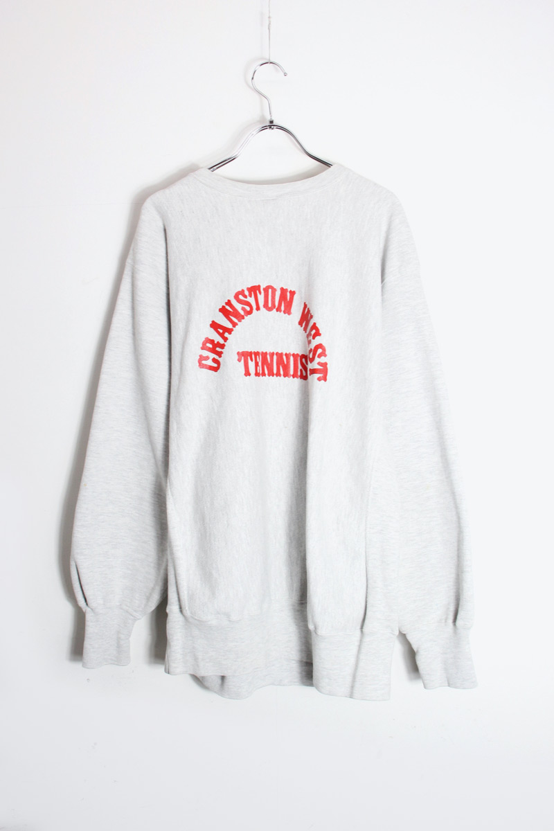 【中古】CHAMPION (はやりっ子) MADE IN USA 90\u0027S STACEY REVERSE WEAVE SWEATSHIRT USA製 90年月日 ステイシー リバースウィーブ 流汗 プルオーバー GRAY [SIZE: XL USED]