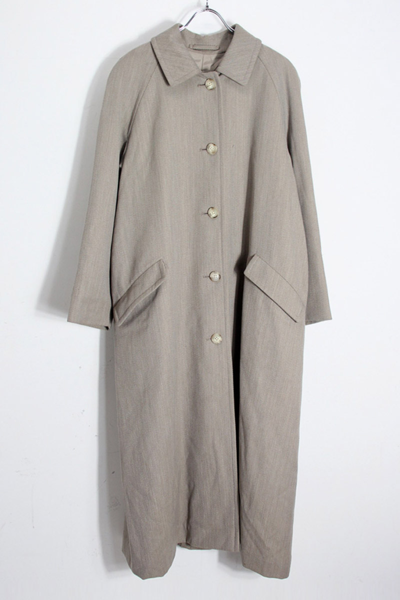 希少　BURBERRY PRORSUM バーバリー　バルマカーンコート　ベージュ 楽天市場】BURBERRY PRORSUM 1980-90s BALMACAAN COAT BEIGE