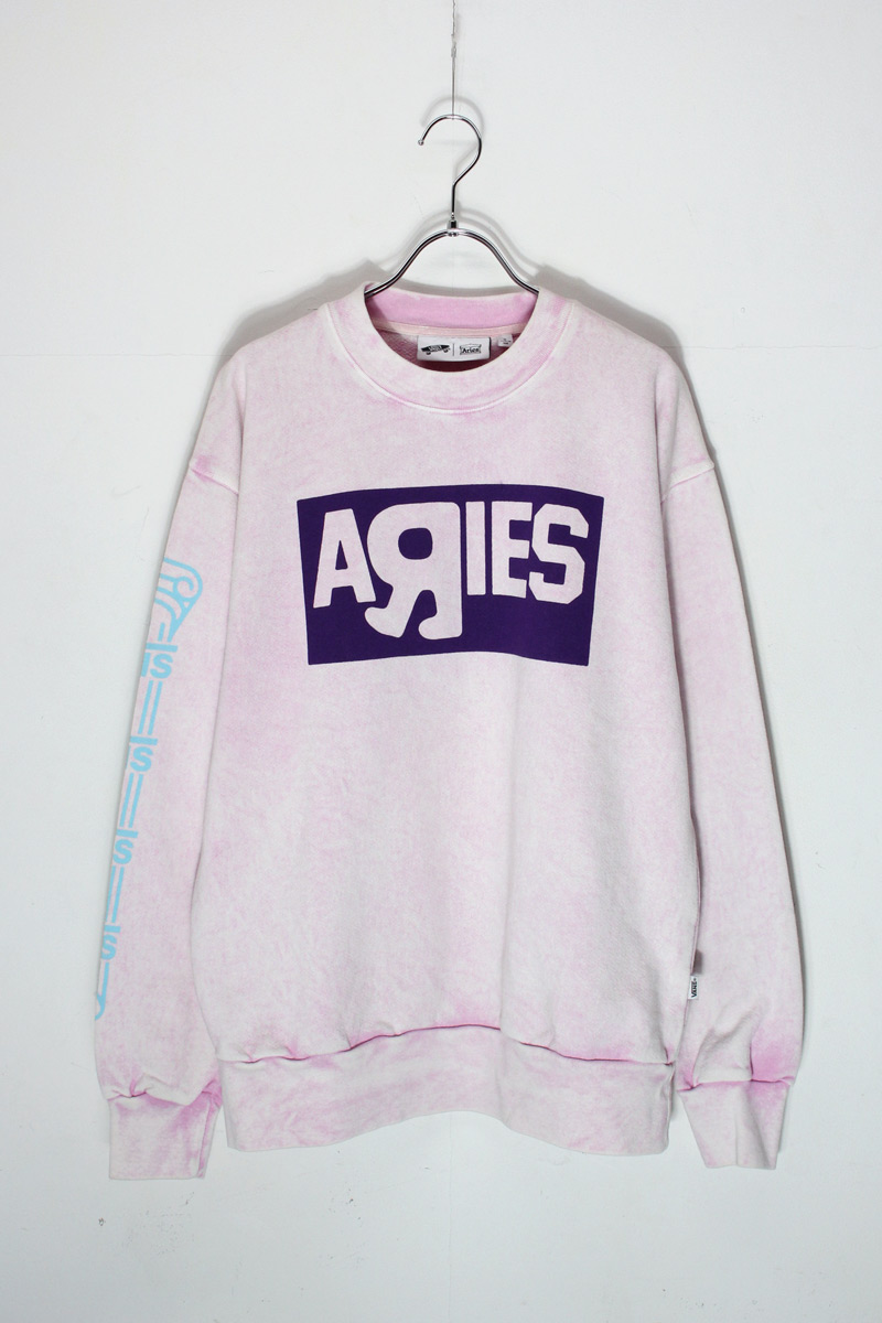 【中古】VANS / ARIES (バンズ / アリーズ) MADE IN USA GARMENT DYED SWEATSHIRT USA製 ガーメンツ スウェット シャツ PURPLE [SIZE: S USED] 11,439円