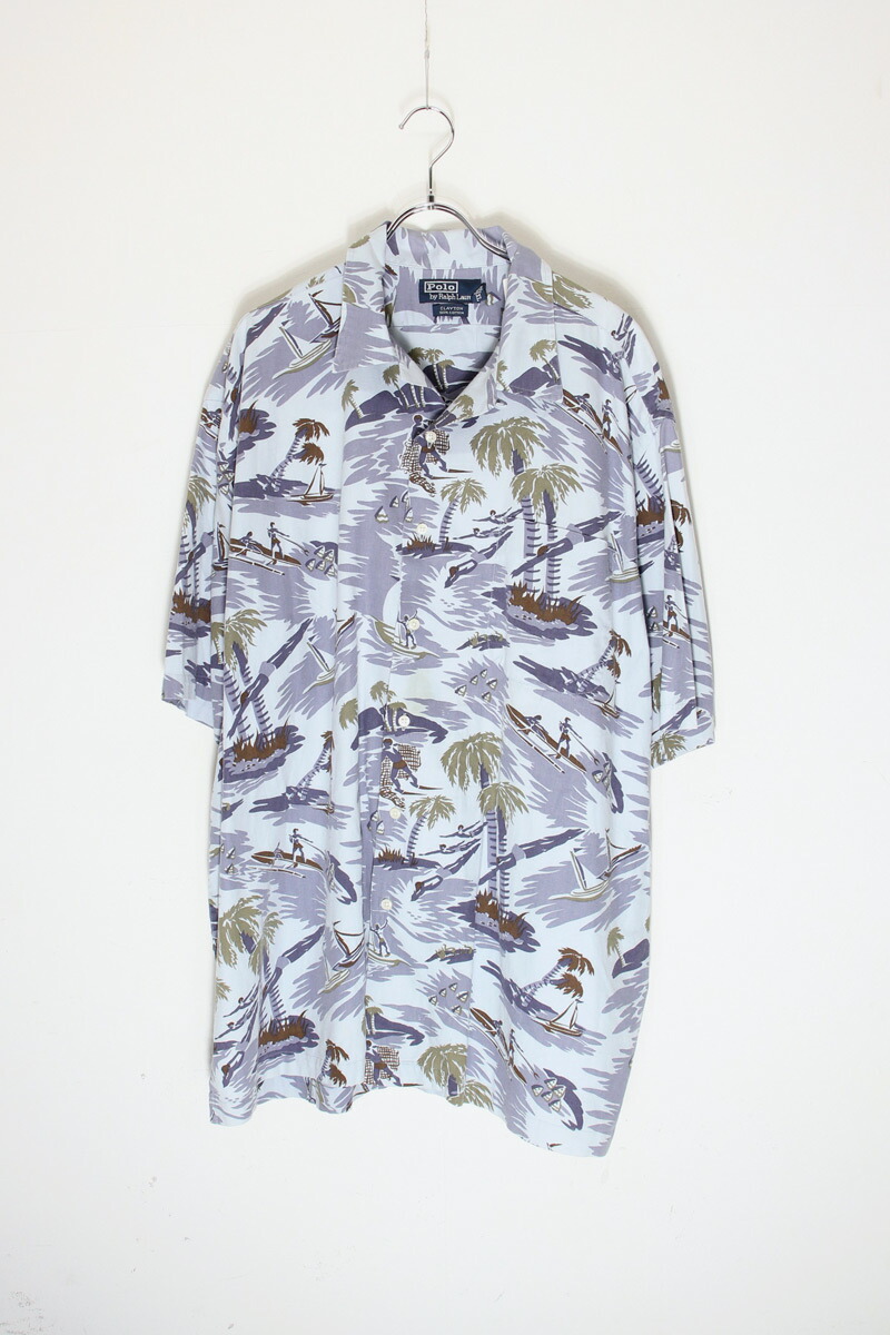 楽天市場】90's Polo Ralph Lauren CALDWELL Rayon Hawaiian