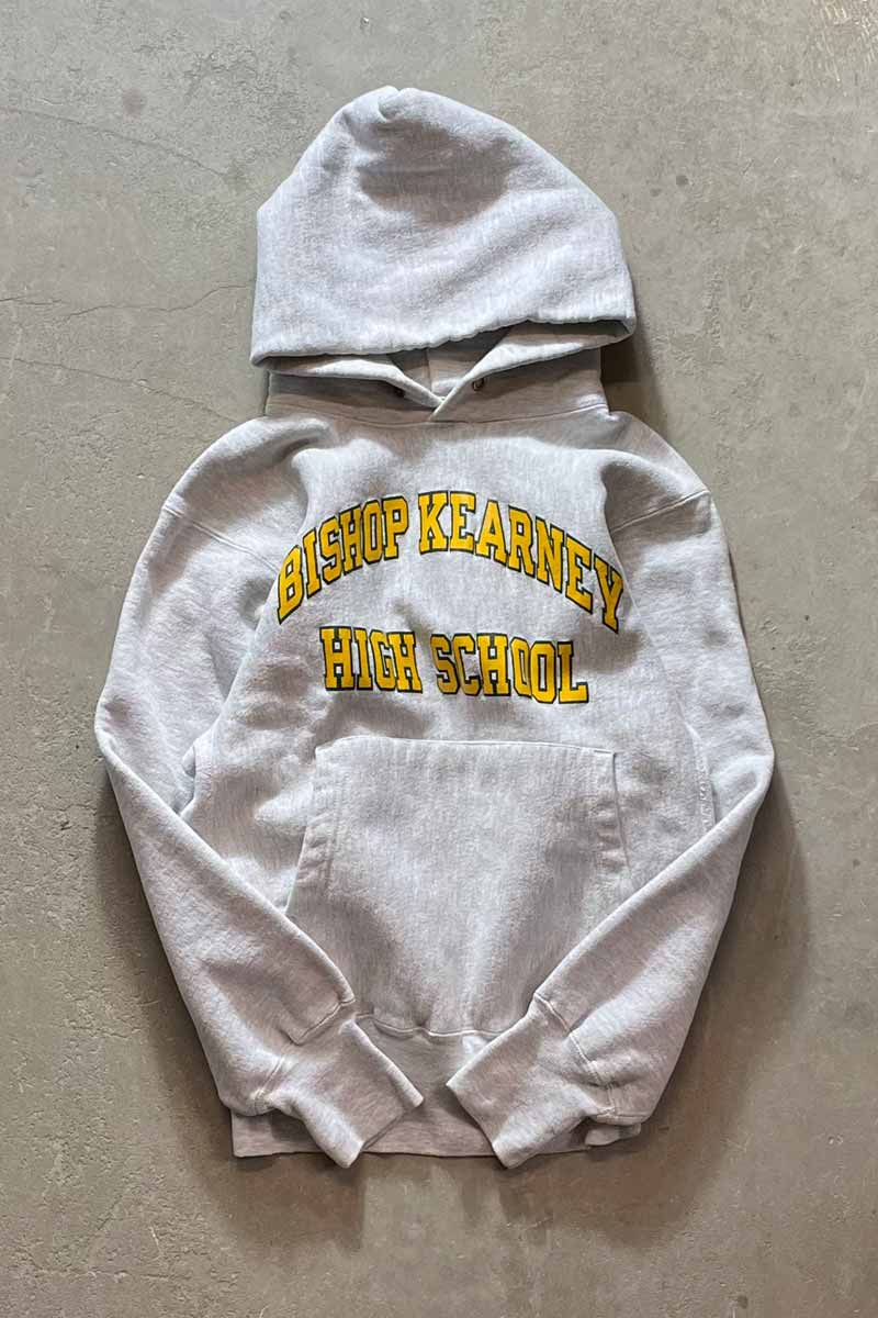 【中古】CHAMPION (チャンピオン) MADE IN USA 90'S BKHS REVERSE WEAVE SWEAT HOODIE USA製 90年代 リバースウィーブ スウェットシャツ / GREY [SIZE: M USED]