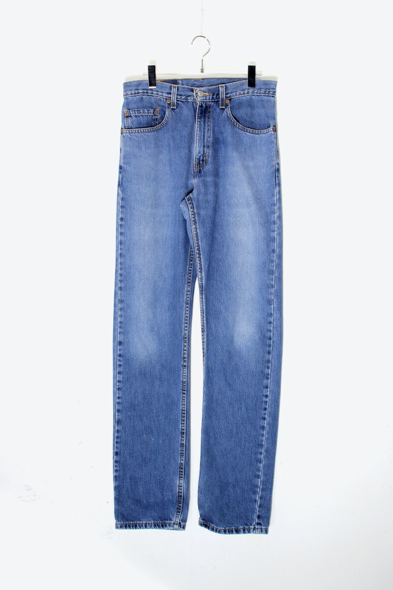 【中古】 LEVI'S (リーバイス) MADE IN USA 02'S 505 DENIM PANTS USA製 02年代 505 デニム パンツ LIGHT INDIGO [SIZE: W31 x L34 USED]