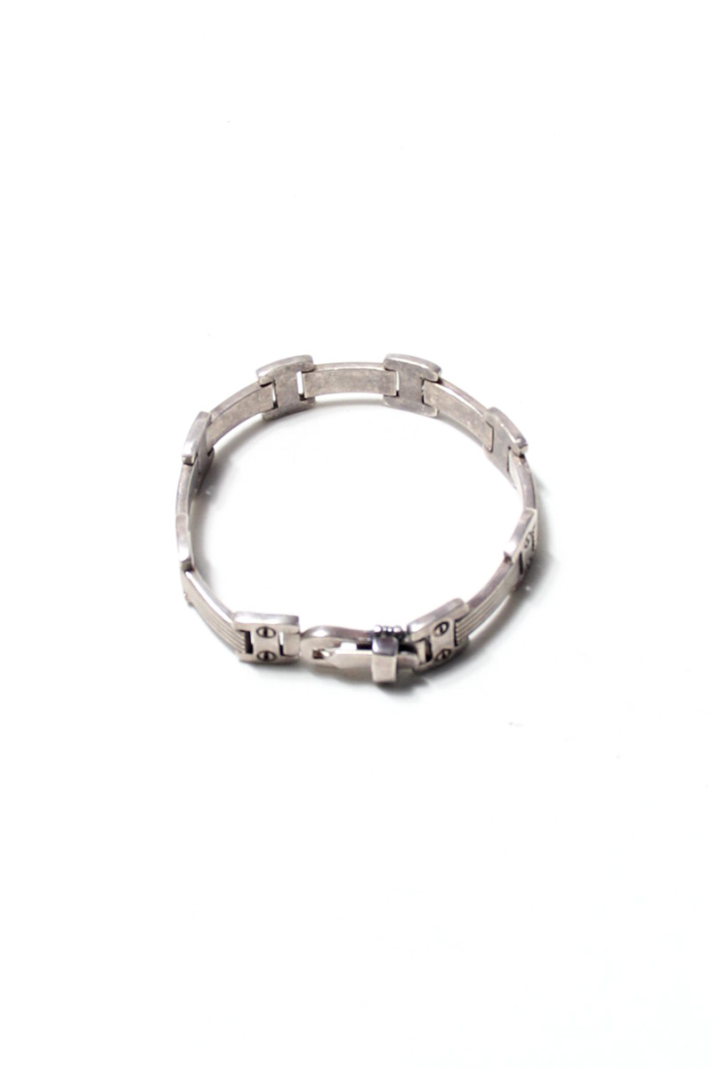 【中古】 VINTAGE SILVER JEWLRY (ヴィンテージ シルバー ジュエリー ) 925 SILVER BRACELET 925 シルバー ブレスレット [ONE SIZE USED]｜JULIUS NYC