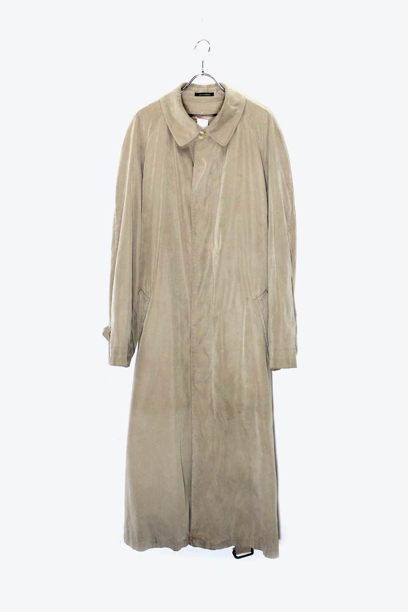 【中古】SANYO (サンヨー) 90\u0027S BALMACAAN COAT W/LINER 90年月日 バルマカン 厚地の外套 羊毛 ラインドライヴ BEIGE [SIZE: L好いかげんに USED]