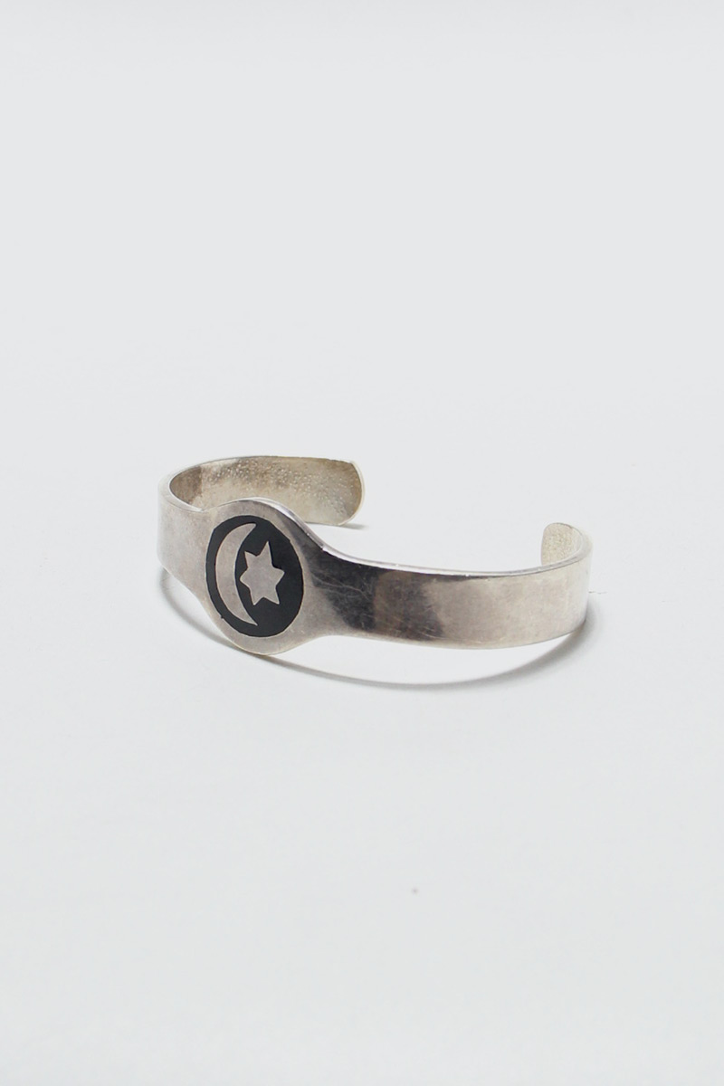 【中古】 VINTAGE MEXICO JEWELRY  (ヴィンテージ  メキシカン 宝飾品) MADE IN MEXICO 925 SILVER BANGLE メキシコ合衆国製 925 しろがね色 バングル [ONE SIZE USED]
