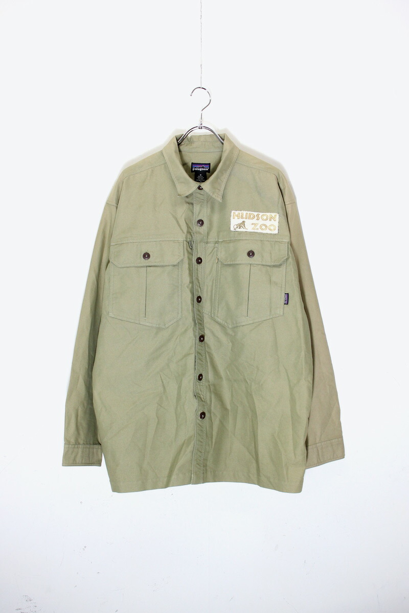 16s Patagonia パタゴニア ソルパトロール フィッシングシャツ 08年製 patagonia Long Sleeved Sol Patrol Shirt 水色 L 00s
