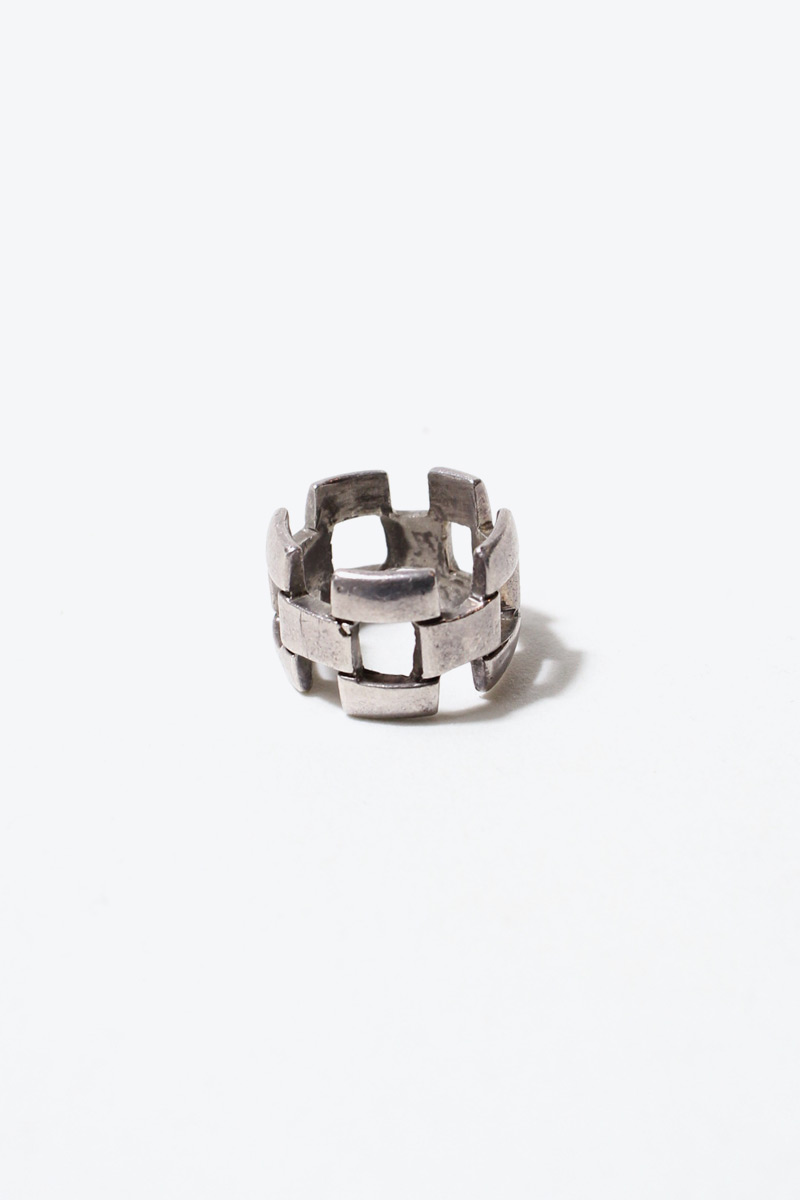 【中古】 VINTAGE JEWERLY ( ビンテージ ジュエリー ) MADE IN MEXICO 925 VINTAGE SILVER RING メキシコ製 925 ビンテージ シルバー リング [ 15号 USED]