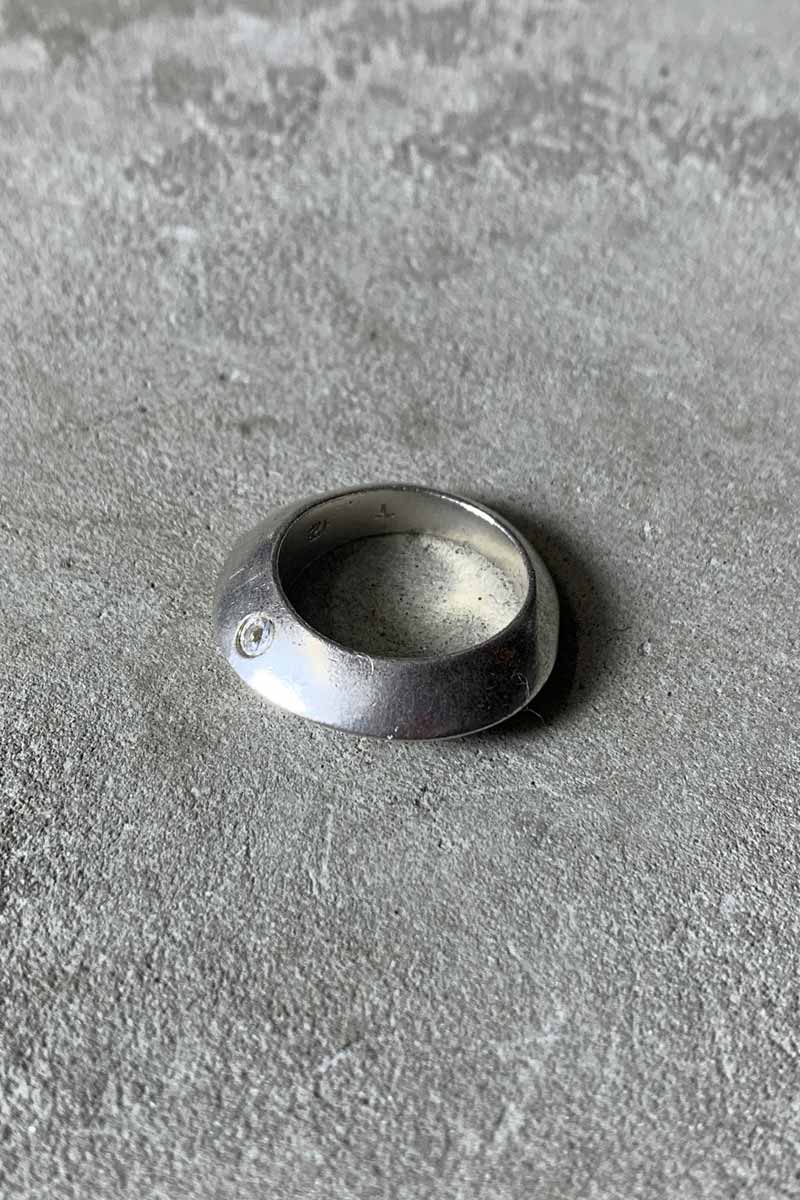 ヴィンテージ チェーンリンクリング シルバー925 13.5号 メキシコ製