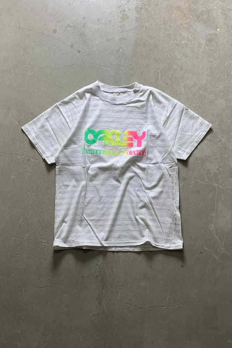 オークリー 90年代 Tシャツ 90s Oakley software archive ロゴ Tシャツ L - メルカリ