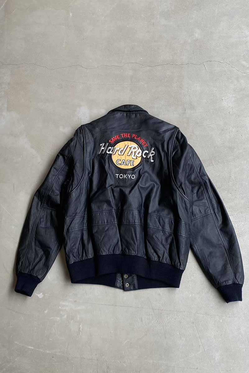 楽天市場】【中古】 Hard Rock CAFE レザージャケット 90s vintage 90