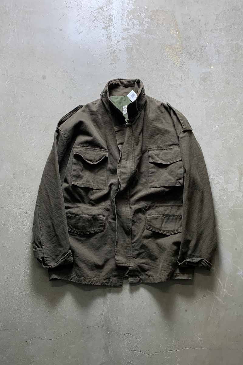 【中古】US ARMY (ユーエスアーミー) 90'S M-65 TYPE JACKET 90年代 タイプ ジャケット KHAKI [SIZE: XL USED]