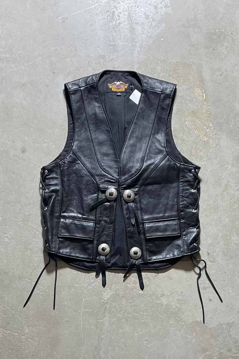 HarleyDavidson(ハーレーダビッドソン)カスタムデニムベストLee Harley-Davidson ハーレーダビッドソン カスタムデニムベスト