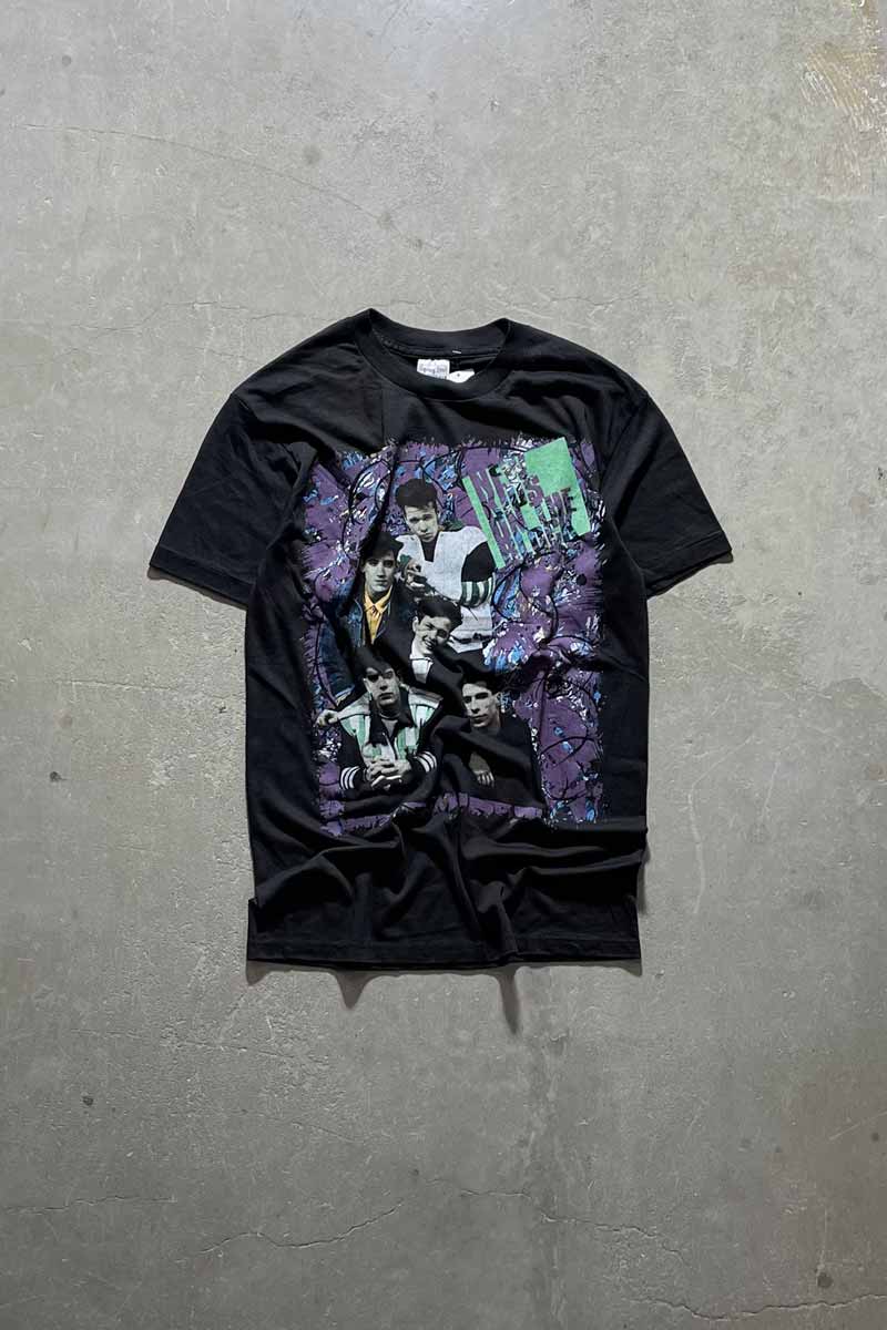 楽天市場】USA製 90年 NEW KIDS ON THE BLOCK S/S Tee 黒 M 90s