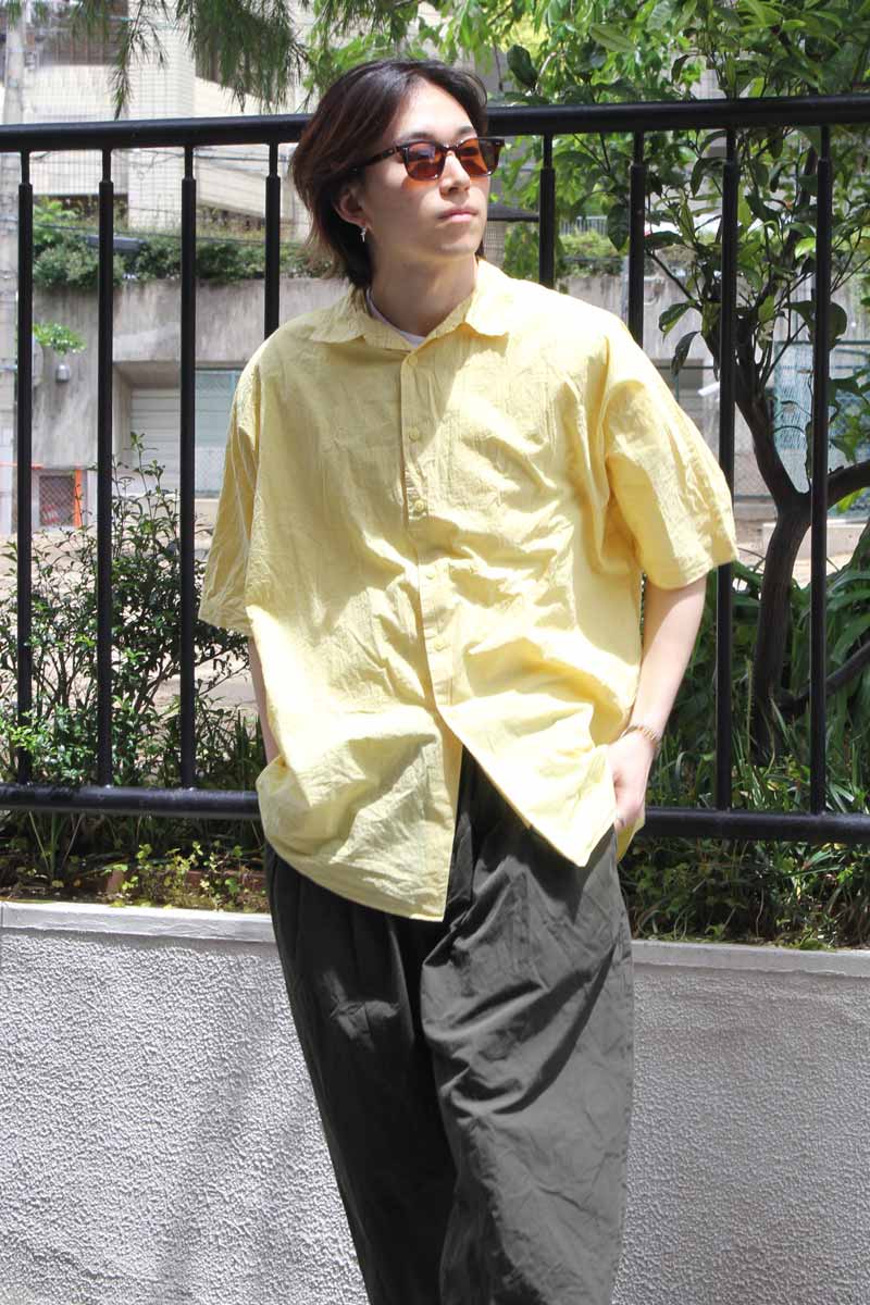 CASEY CASEY ODEM T-SHIRT Mサイズ　ブラック CASEY CASEY VOLUMER SHIRT BLACK 24HC279 | BEST PACKING STORE