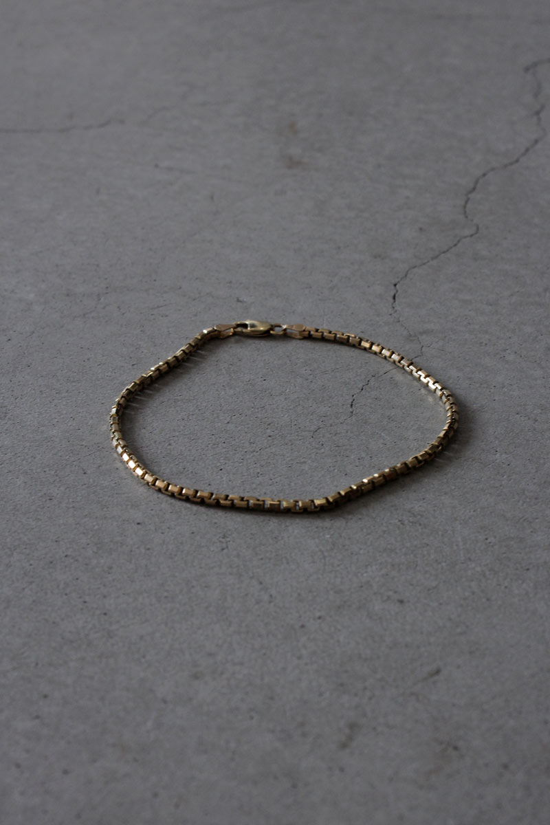 【中古】  VINTAGE JEWELRY (ヴィンテージ 宝飾品) 14K GOLD BRACELET 6.64G  14金 ゴールド ヴィンテージ 腕輪 / GOLD [ONE SIZE: USED]