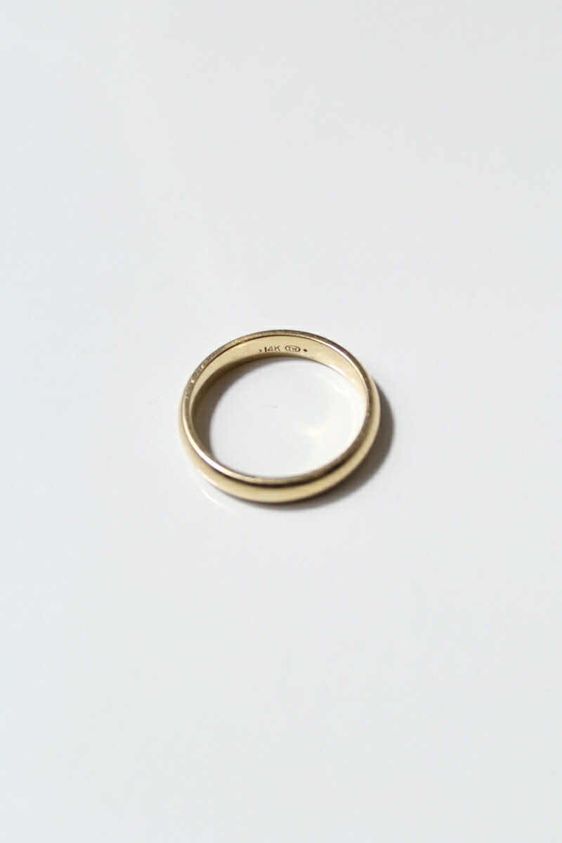 【中古】  VINTAGE JEWELRY (ヴィンテージ ジュエリー) 14K GOLD RING 5.79G 14金 ゴールド ヴィンテージ リング / GOLD [21号相当: USED]