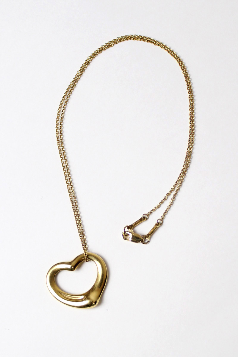 【中古】 TIFFANY&CO.(ティファニーアンドコー) VINTAGE JEWELRY (ヴィンテージ ジュエリー) MADE IN SPAIN 18K ELSA PERETTI GOLD NECKLACE 18金 エルサ・ペレッティ ゴールドネックレス / GOLD [ONE SIZE: USED]