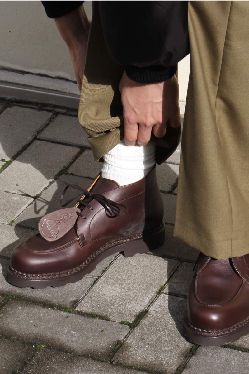 【メンズ新品】ARPENTEUR（アーペントル）CHUKKA BOOTS パラブーツ別注チャッカブーツ BROWN [NEW]