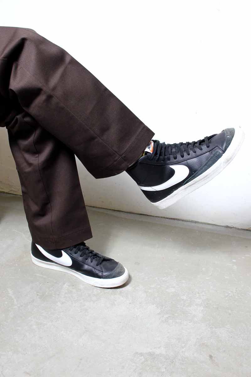 【中古】NIKE (ナイキ) BLAZER MID '77 ブレザー ミッド USA企画品 BLACK [SIZE: US11.0 (29.0cm) USED]
