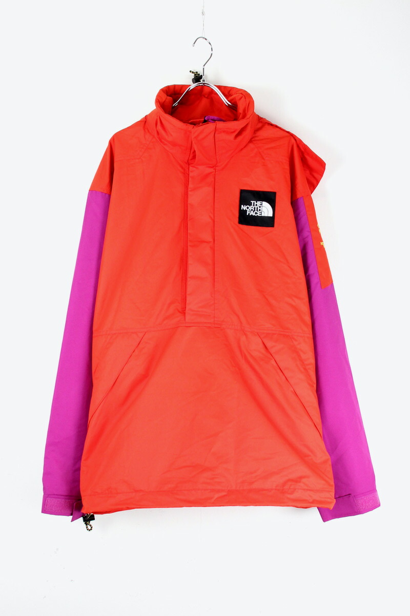 【中古】 THE NORTH FACE (ザ ノース フェイス) HEADPOINT HALF ZIP JACKET ハードポイント ハーフ ジップ ジャケット RED / MULTI [DEAD STOCK] [USA企画品]｜JULIUS NYC