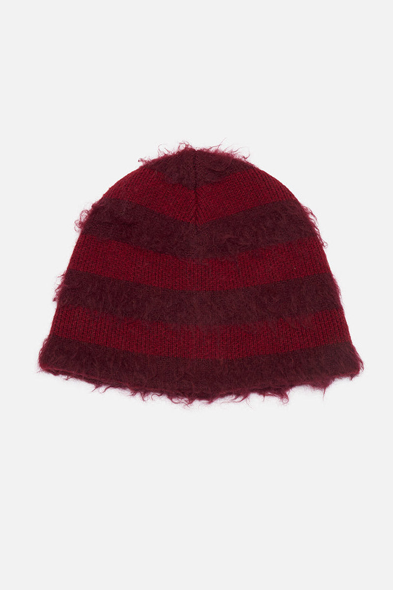 【SALE】【ユニ一発やる新品】STOCKHOLM SURFBOARD CLUB (ストックホルムサーフボードクラブ) GAS REVERSIBLE BEANIE リバーシブルニットハット RED STRIPE [NEW]