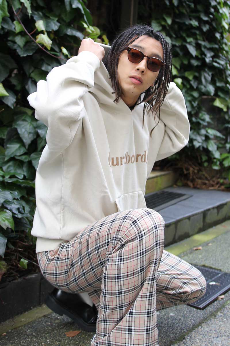 【SALE】【メンズ新品】STOCKHOLM SURFBOARD CLUB (ストックホルムサーフボードクラブ) JES HOOD ヘビーウェイトプルオーバーフーディ EGG [NEW]