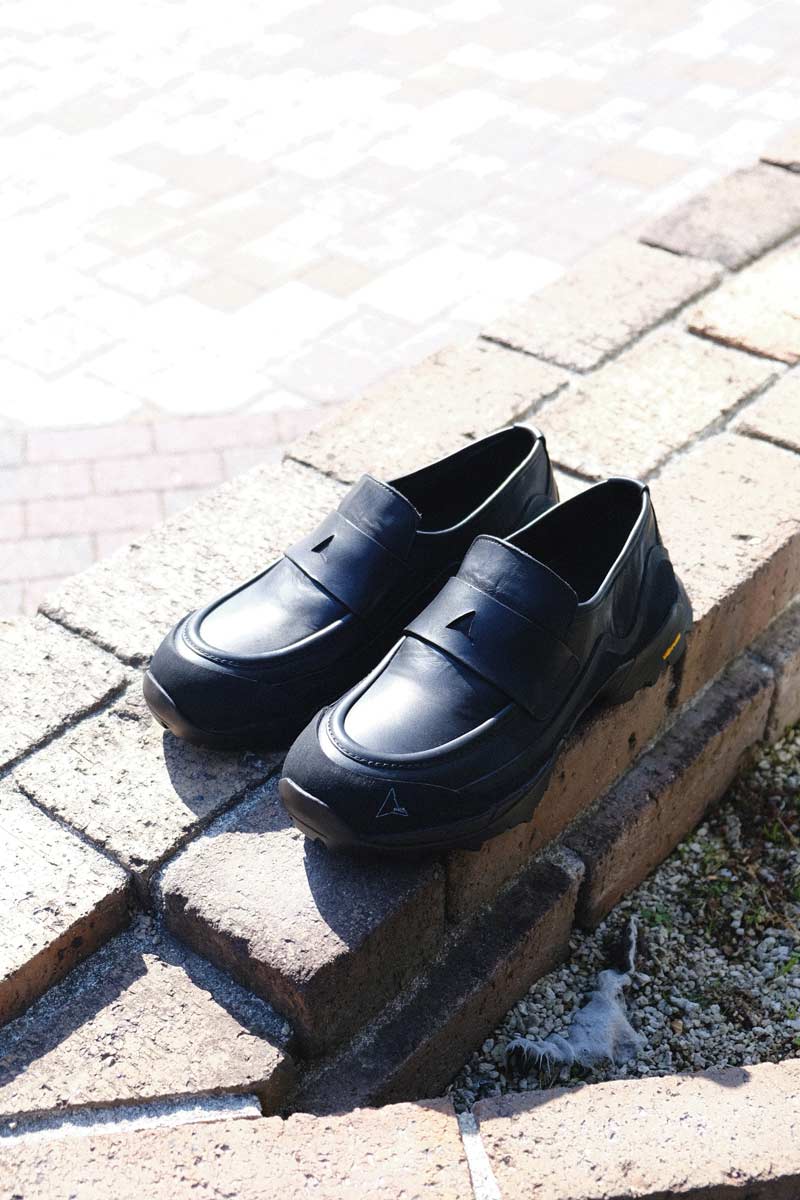 【メンズ新品】ROA (ロア)  LOAFER トレッキングシューズ BLACK  [NEW]