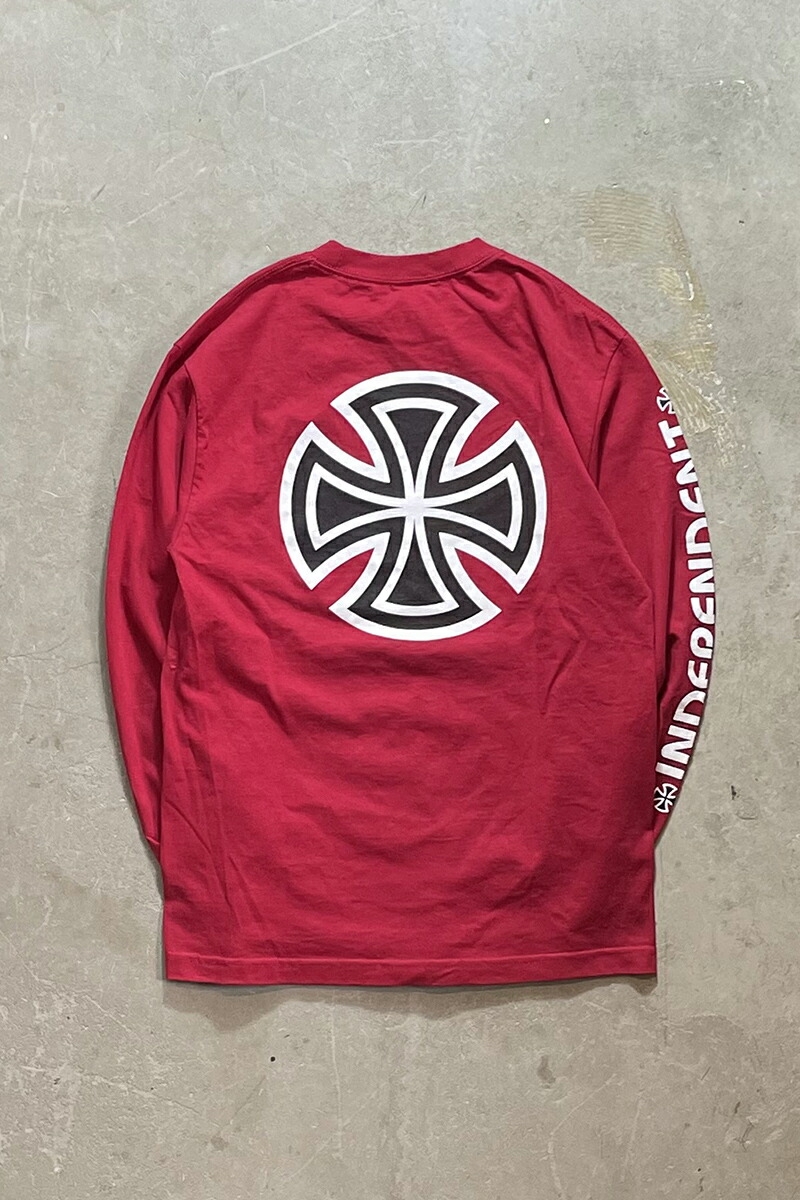 楽天市場】インディペンデント ロンT メンズ ロングTシャツ ブラック