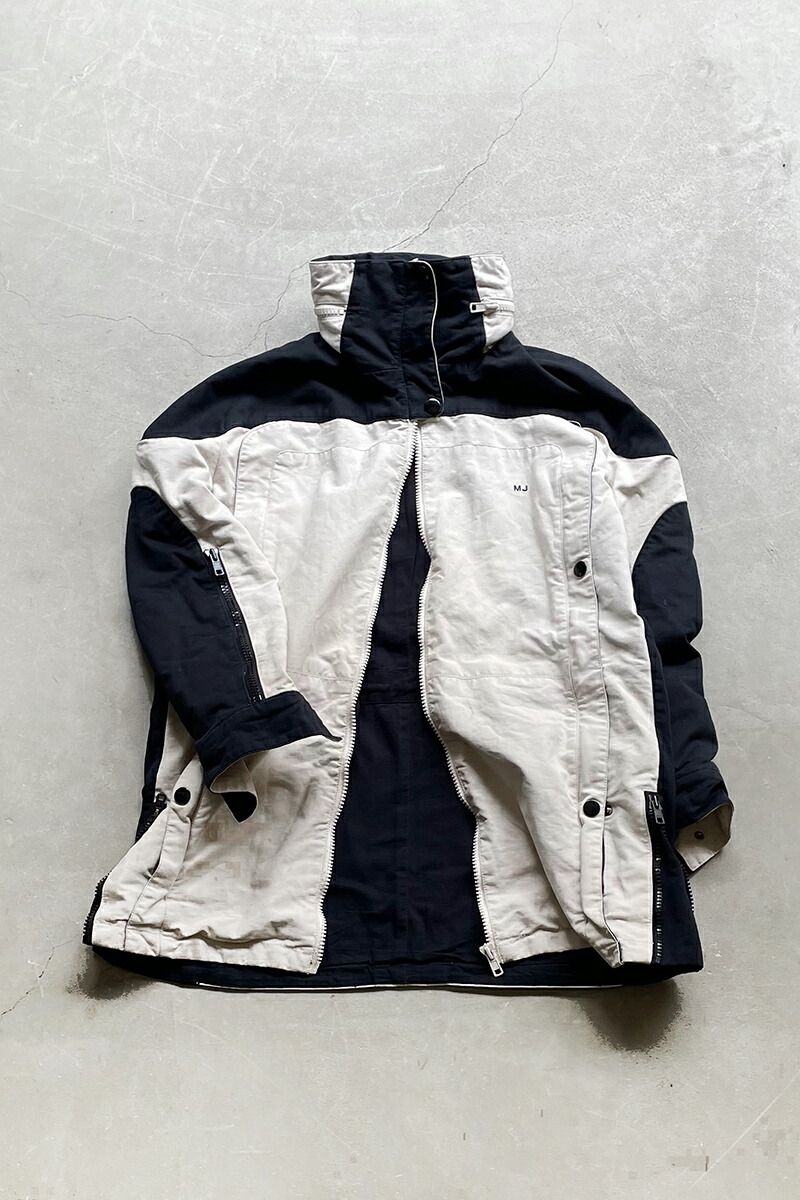 【中古】MARC JACOBS (マーク ジェイコブス) Y2K EARLY 00'S COTTON HOODIED JACKET 00年代 コットン フーディー ジャケット WHITE [SIZE: S USED]