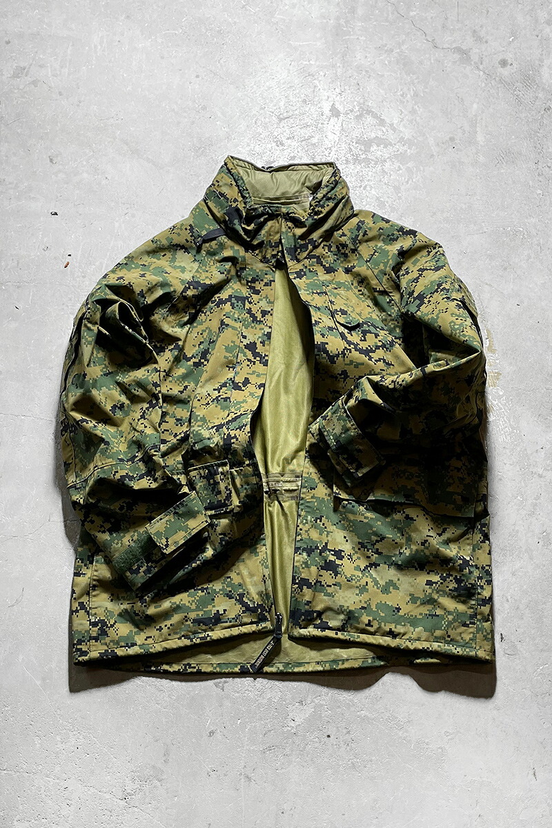 【中古】APECS (エイペックス) 04'S USMC MARPAT DEGITAL CAMO GORE-TEX JACKET 04年 デジタル カモ ゴアテックス ジャケット CAMO [SIZE: L USED]