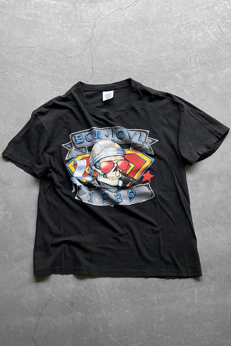 超レアL美品！90s BON JOVI 日本TOUR Tシャツ　BROCKUM製 超レアL美品！90s BON JOVI 日本TOUR Tシャツ BROCKUM製 楽天市場】