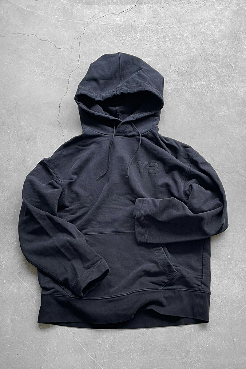 楽天市場】【中古】Y-3 M DISTRESSED SIGNATURE HOODIE FP8691  