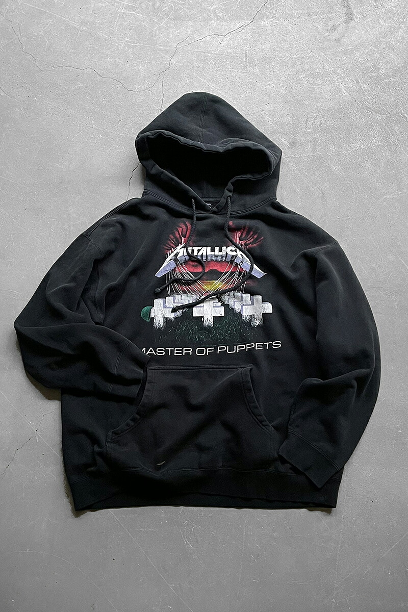 【中古】STANDARD SUPPLY (標準尺度 給与) Y2K 06\u0027S METALLICA BAND SWEATSHIRT 06年 メタリカ ダンス楽隊 トレーナー BLACK [SIZE: M USED]