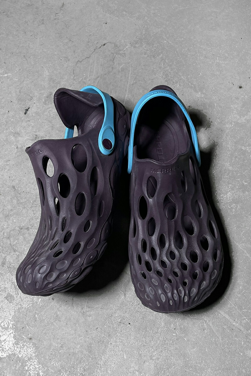 【中古】MERRELL(メレル) HYDRO MOC SANDAL  スニーカー PURPLE [SIZE: US7.5(25.5糎好いかげんに) USED]