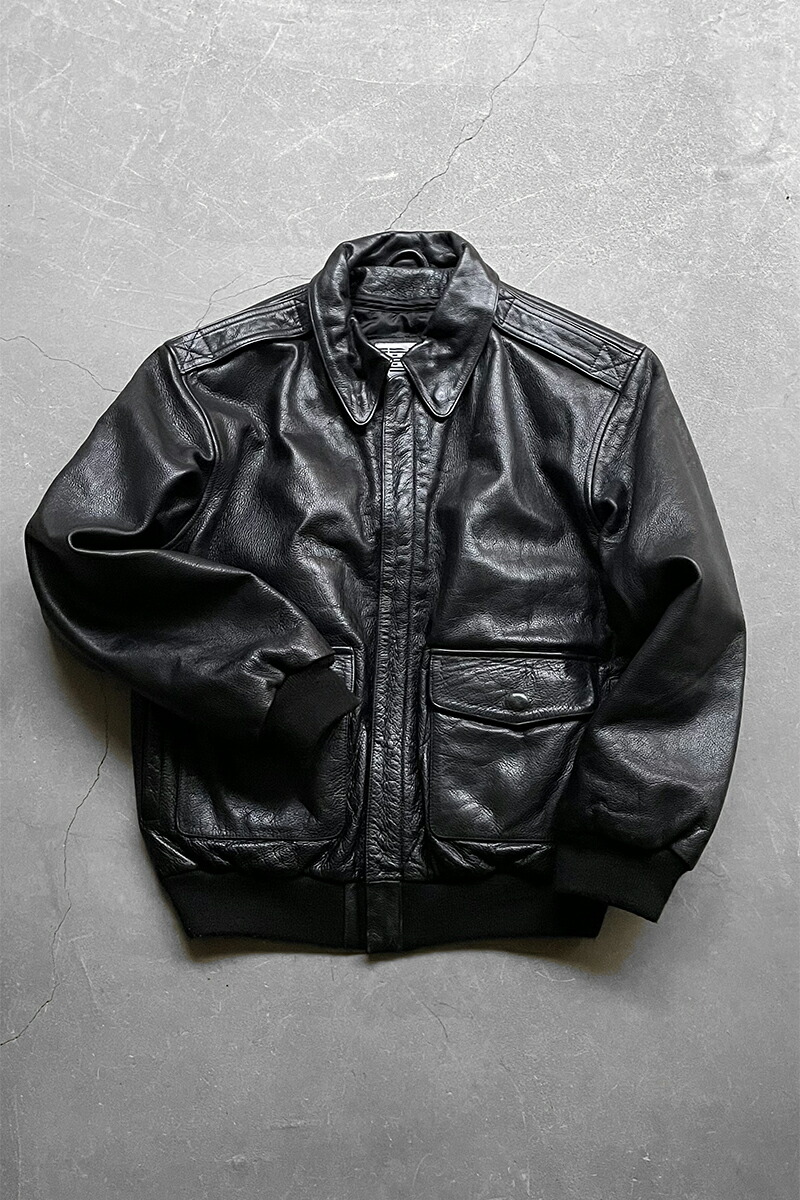 インシグニアレザー【INSIGNIA LEATHER】フライトジャケット 中古・古着通販】INSIGNIA LEATHER (インシグニアレザー) A-2