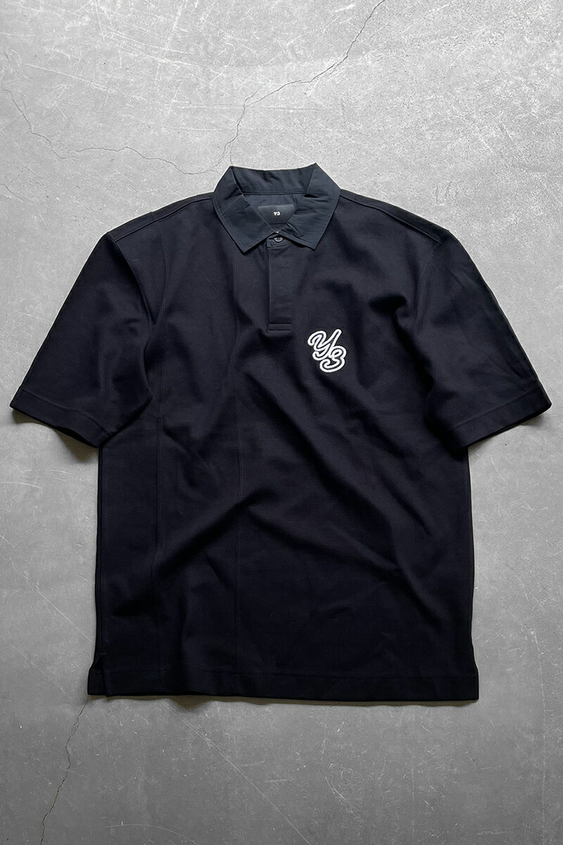 楽天市場】Y-3 ワイスリー ポロシャツ SS POLO SHRT H44802