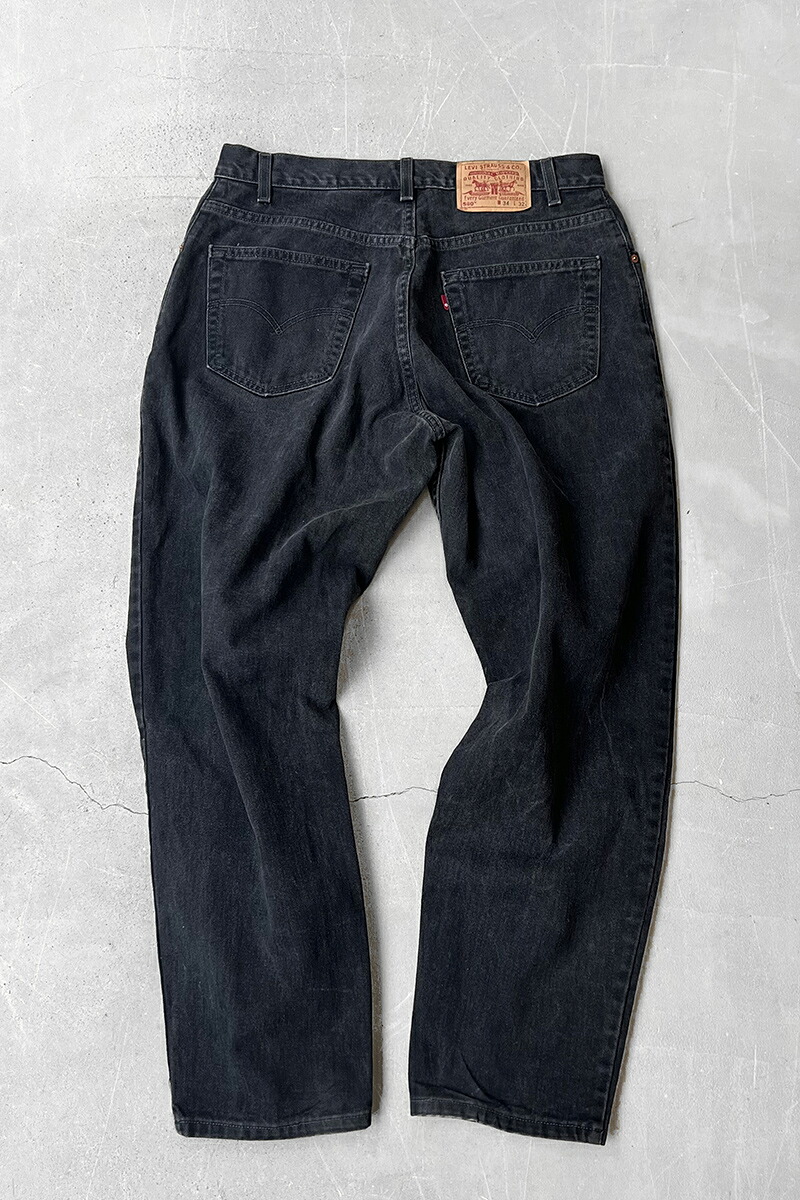 【中古】LEVI'S (リーバイス) MADE IN USA 90'S 560 DENIM PANTS アメリカ製 90年代 560 デニム パンツ BLACK [SIZE: 34 USED]