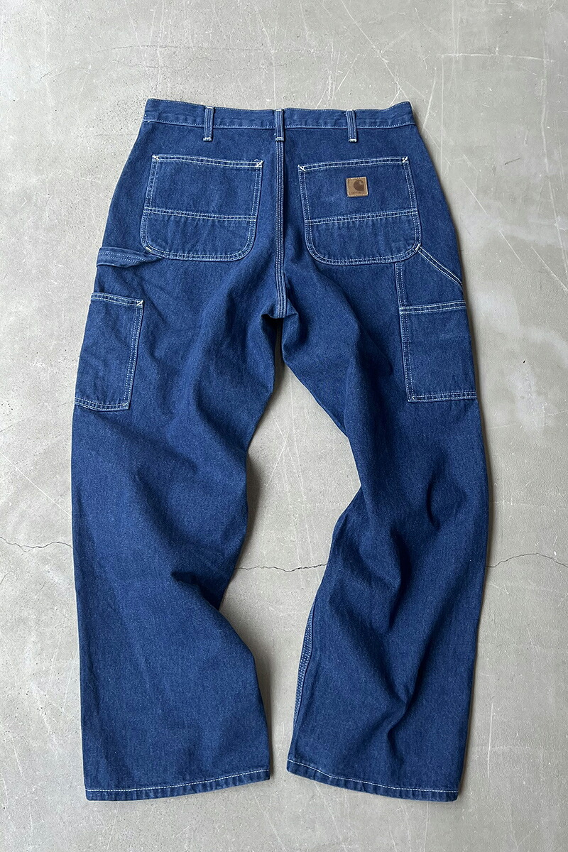 【中古】CARHARTT (カーハート) MADE IN MEXICO 21'S DENIM PAINTER PANTS メキシコ製 21年代 デニム ペインター パンツINDIGO [SIZE: 33 USED]｜JULIUS NYC
