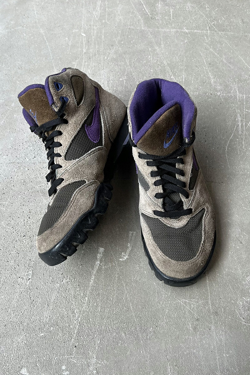 【中古】NIKE (ナイキ) 93'S CALDERA HIKING SHOES 93年 カルデラ ハイキング シューズ BEIGE [SIZE: US8.0 (26cm相当) USED]