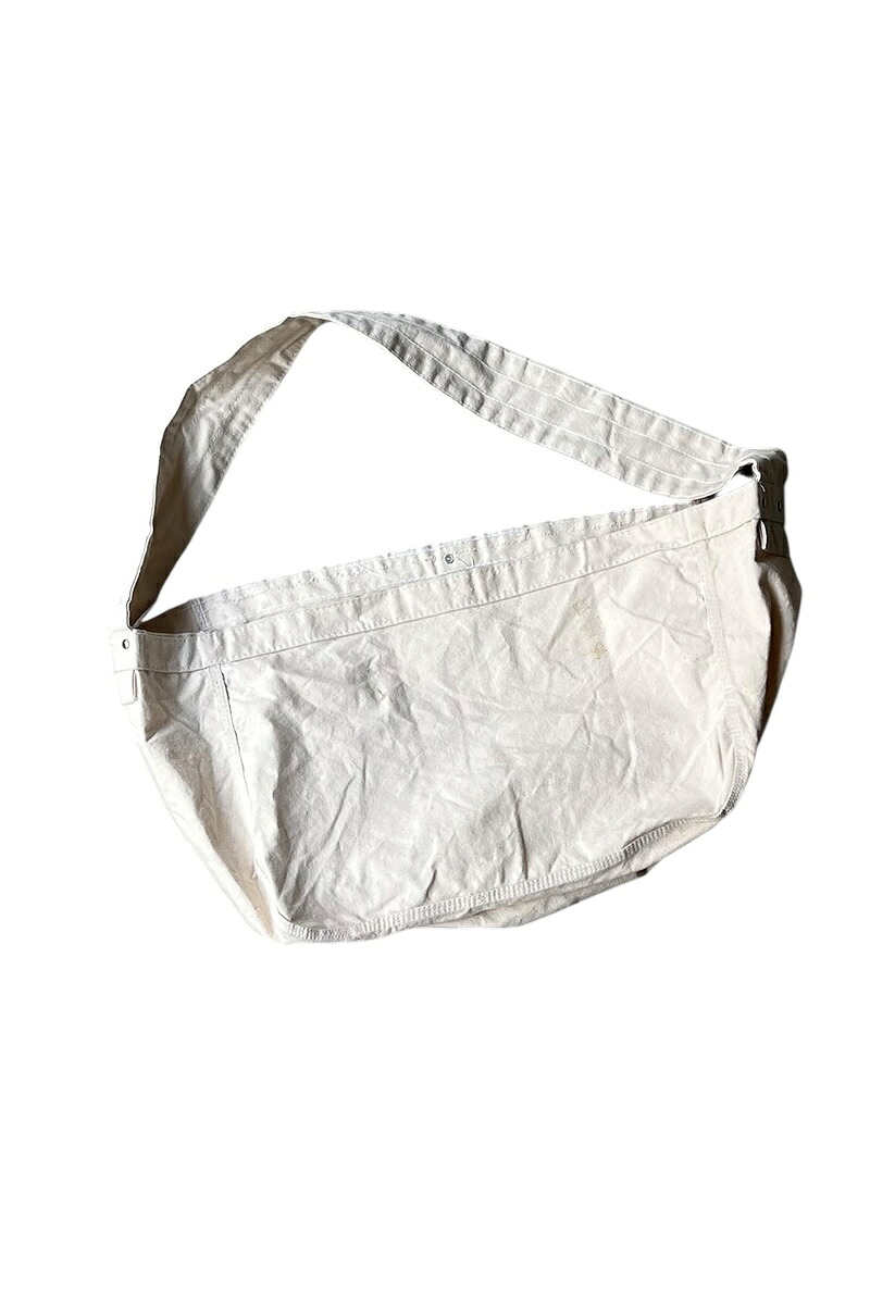 【中古】 OTHER BRAND 80'S VINTAGE MAIL BAG 80年代 ヴィンテージ メイル バッグ WHITE [ONE SIZE DEADSTOCK/NOS]