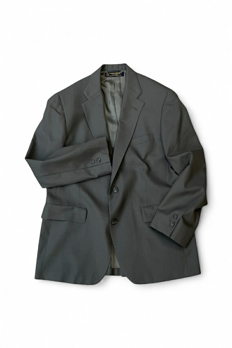 ⭐︎超希少　80s　ブルックスブラザーズ　ブラックウォッチ　ジャケット　リネン 407 超希少2XL相当 ブルックスブラザーズ テーラードジャケット