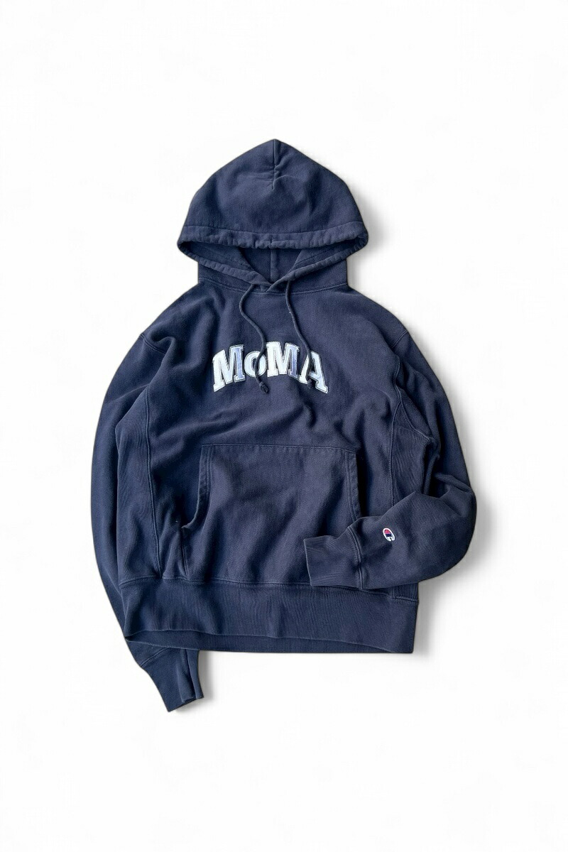 トップス MOMA champion reverse weave S navy MoMA x Champion Reverse Weave Crewneck Sweat “MoMA Edition