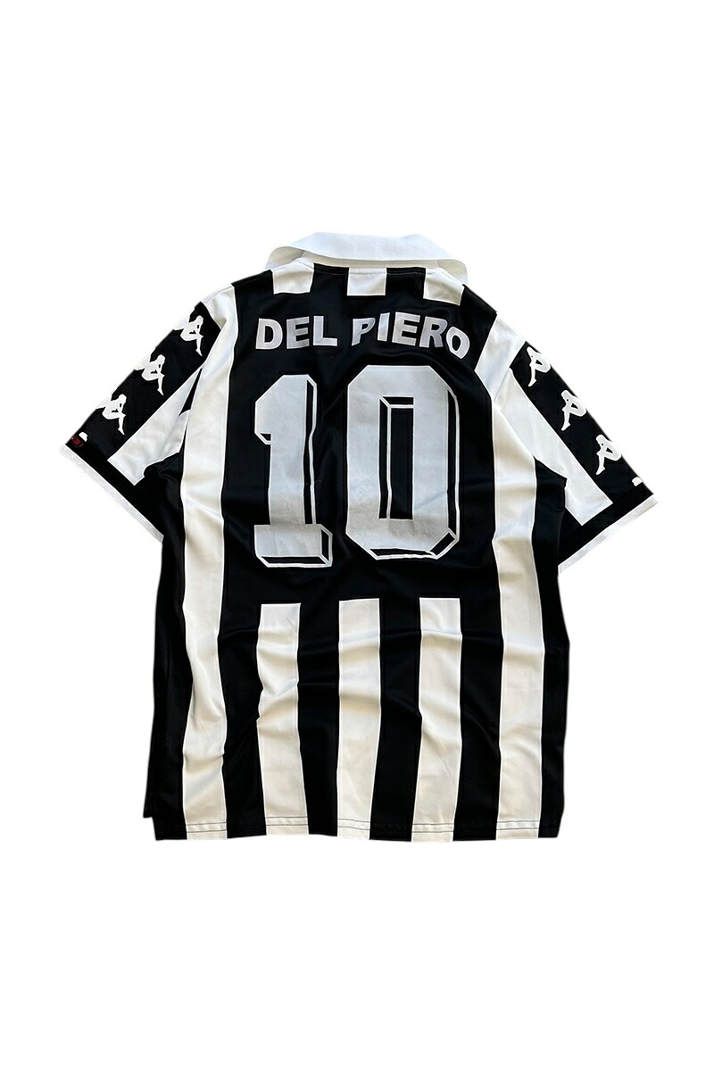 【中古】KAPPA(カッパ) MADE IN ITALY 99-00'S DEL PIERO FOOTBALL GAME SHIRT イタリア製 99-00年 デル・ピエロ フットボール ゲームシャツ / STRIPE [SIZE: S USED]